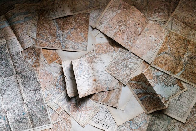 Vieilles cartes du monde