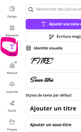 Tuto : numération page sur Canva